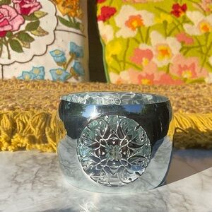 925 Silver Bangle Cuff Bracelet